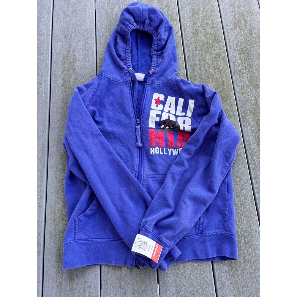 Vintage California Hollywood Republic Zip Up